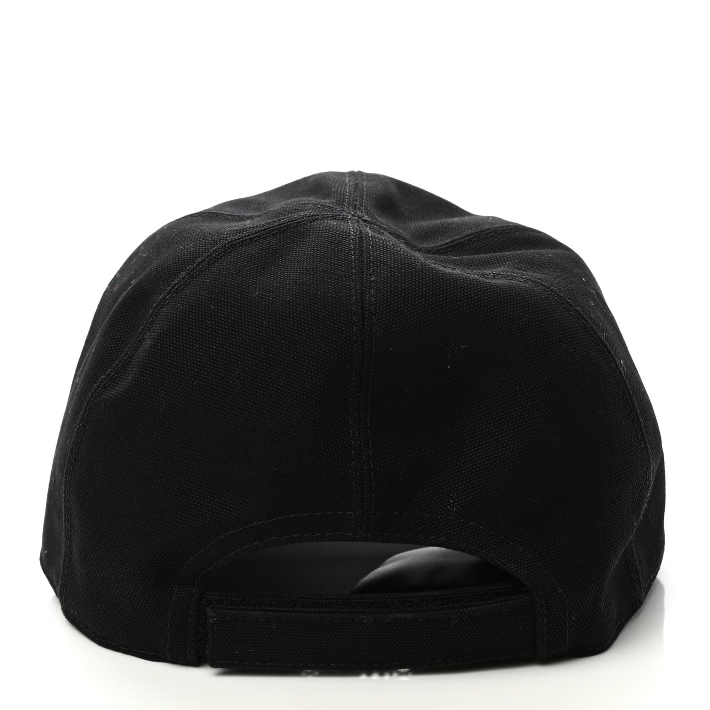 Cotton FF Ajour Embroidered Baseball Hat 58 Black