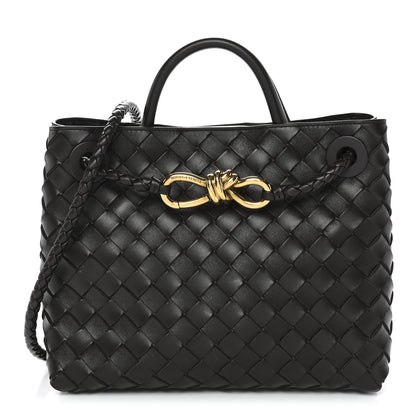 Bottega Veneta Nappa Intrecciato Small Andiamo Shoulder Bag Fondant 1 of 9