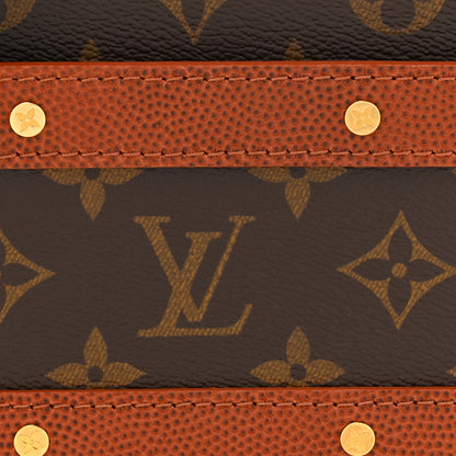 Louis Vuitton X NBA Grained Calfskin Monogram Handle Trunk Brown 7 of 9