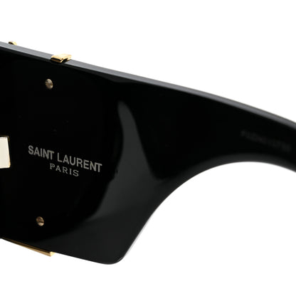 Saint Laurent Acetate Blaze Sunglasses SL M119 Black 6 of 8