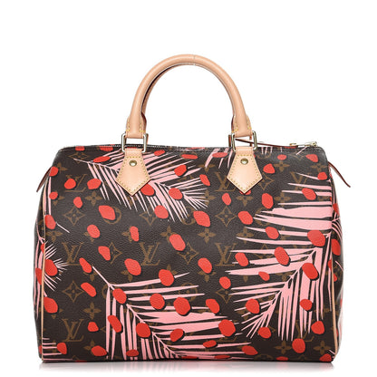 Louis Vuitton Monogram Jungle Dots Speedy 30 Sugar Pink Poppy 1 of 9