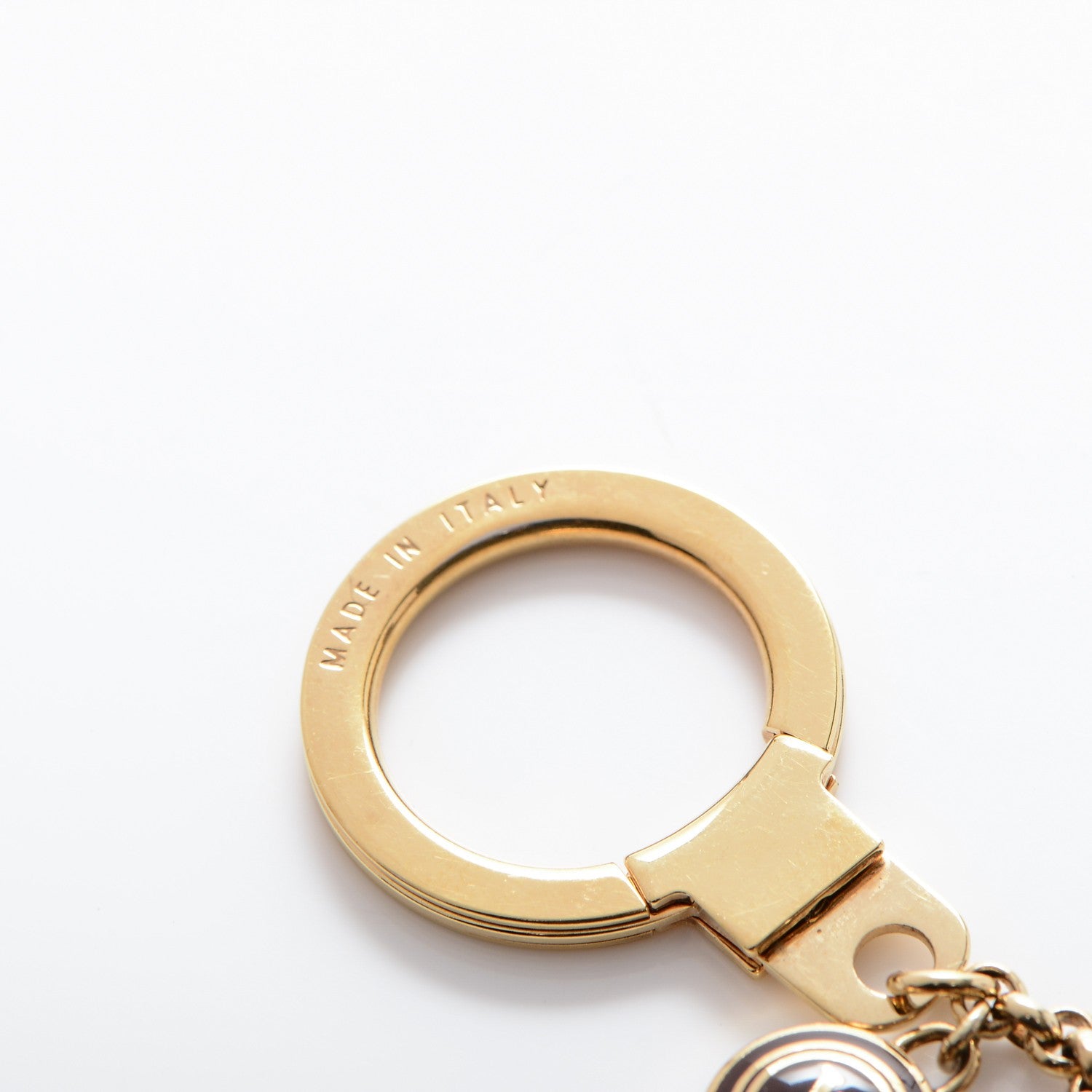 Louis Vuitton Pastilles Key Chain Bag Charm Brown 4 of 4