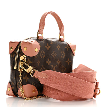 Louis Vuitton Monogram Petite Malle Souple Peach 3 of 10