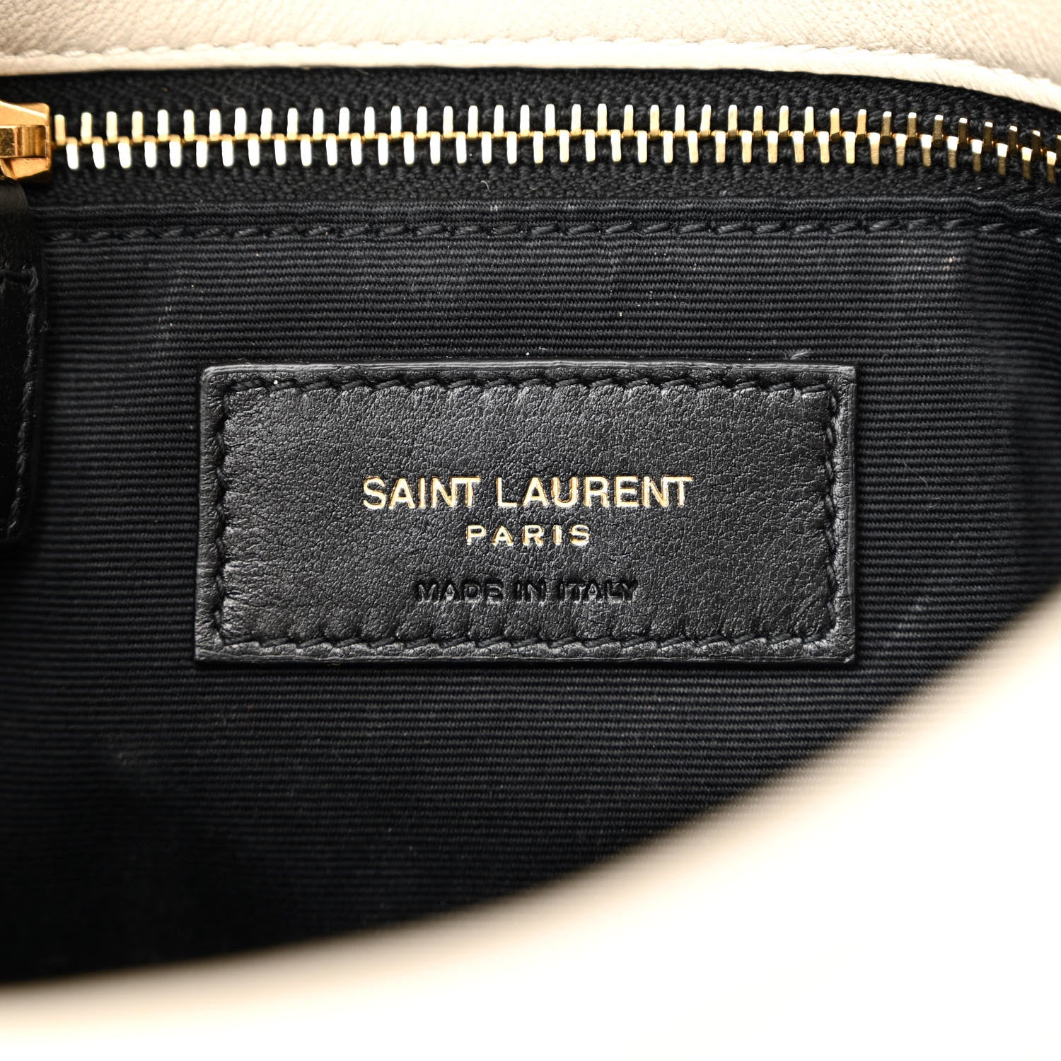Saint Laurent Lambskin Quilted Toy Loulou Puffer Monogram Chain Satchel Crema Soft 6 of 12