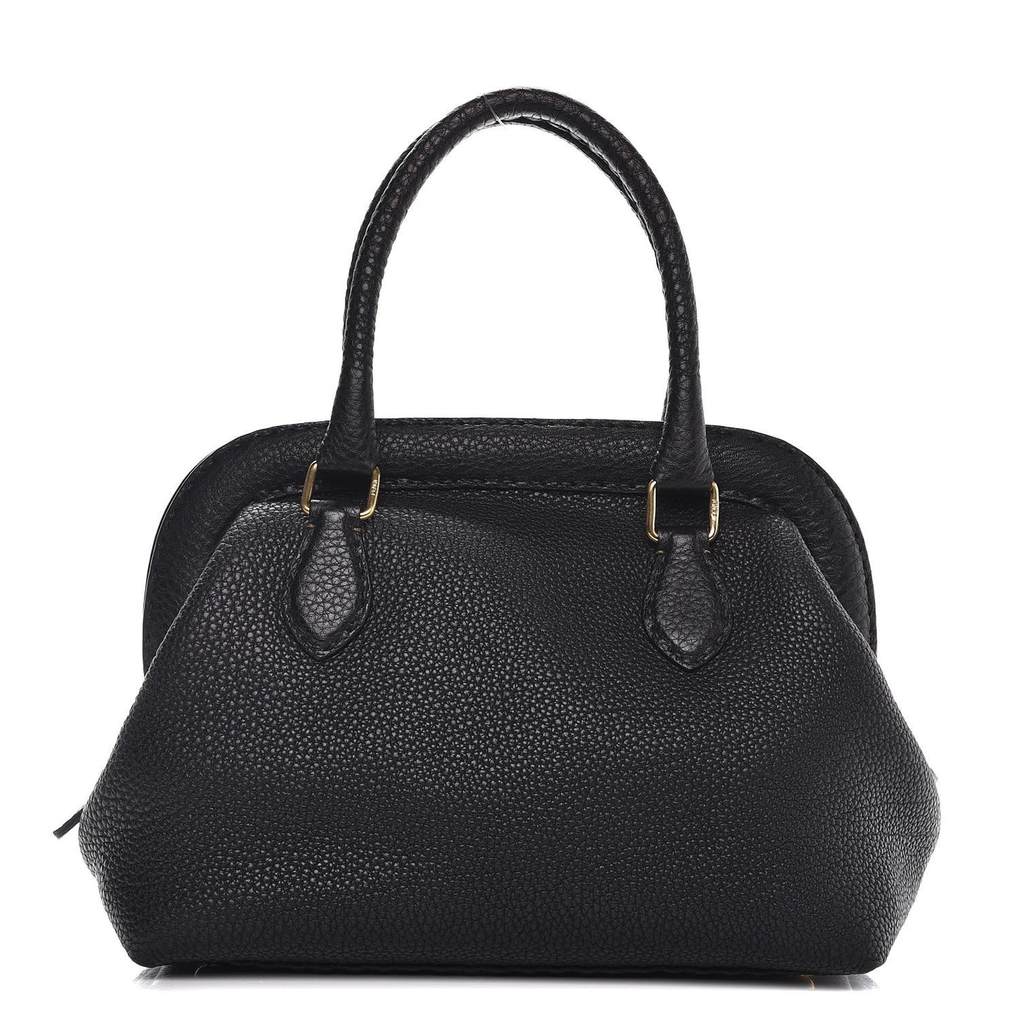 Calfskin Romano Selleria Adele 1328 Bag Black