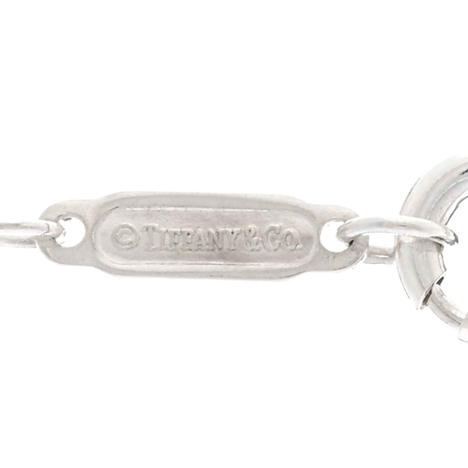 Tiffany Sterling Silver Circles Lariat Necklace 4 of 4
