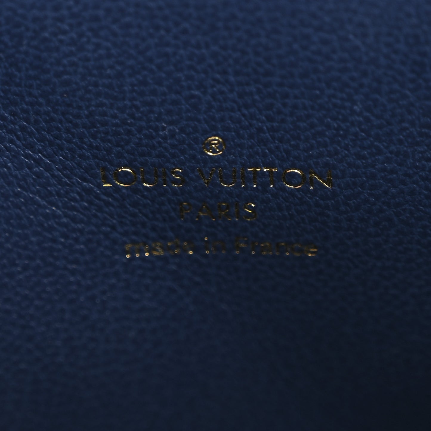 Lambskin Embossed Monogram Coussin PM Taupe