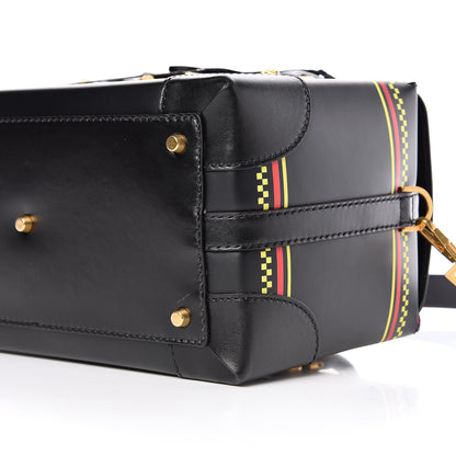 Versace Vitello 90's Vintage Logo Bag Black 13 of 15