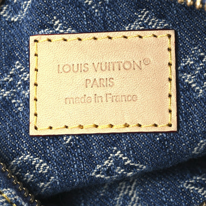 Louis Vuitton Monogram Denim Pochette Valley Blue 6 of 9