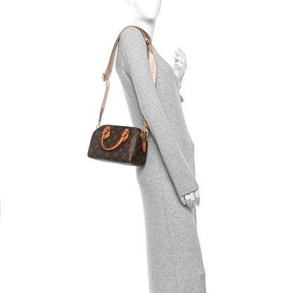 Louis Vuitton Monogram Speedy Bandouliere 20  Pink Orange 2 of 10