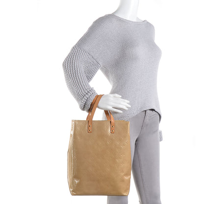 Louis Vuitton Vernis Reade MM Beige 2 of 7