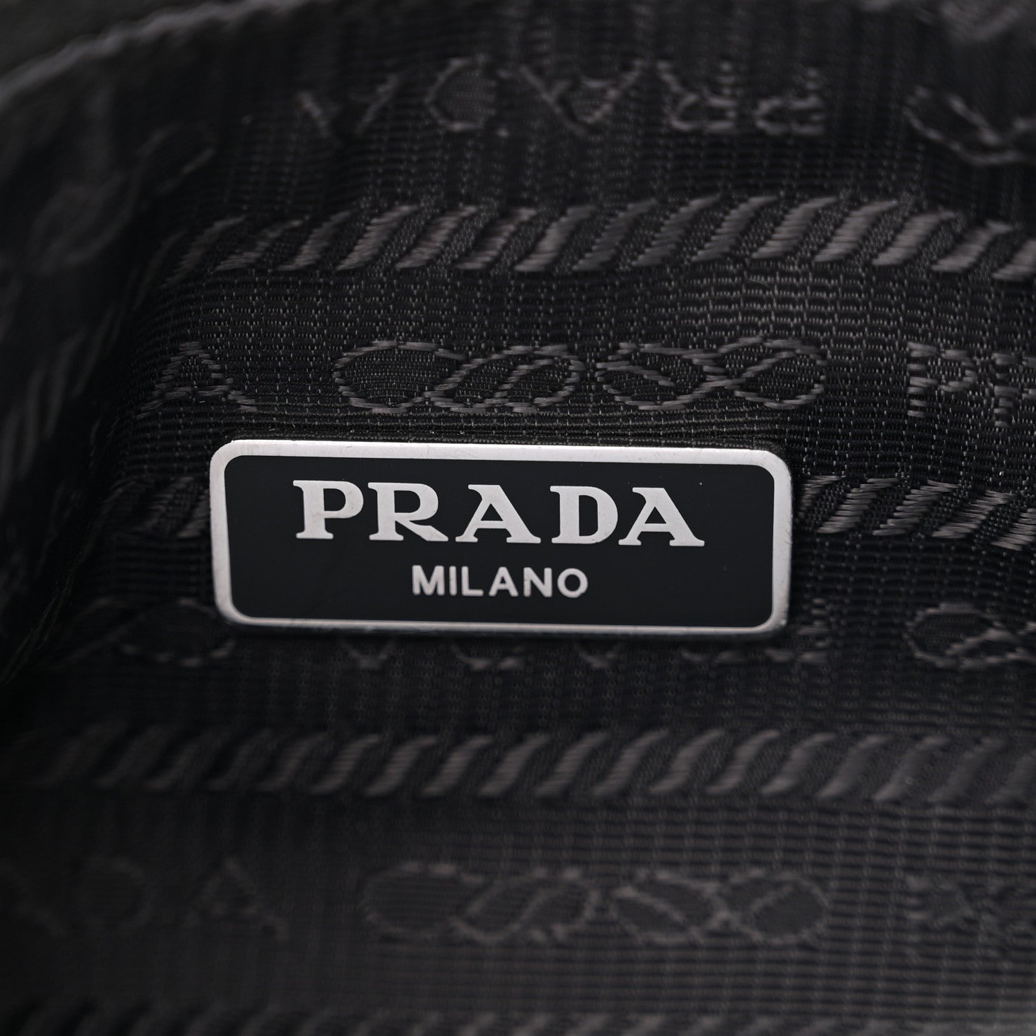 Prada Nylon Re-Edition 2005 Shoulder Bag Black 6 of 11