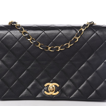 Chanel Lambskin Quilted Small Single Flap Black 9 of 12