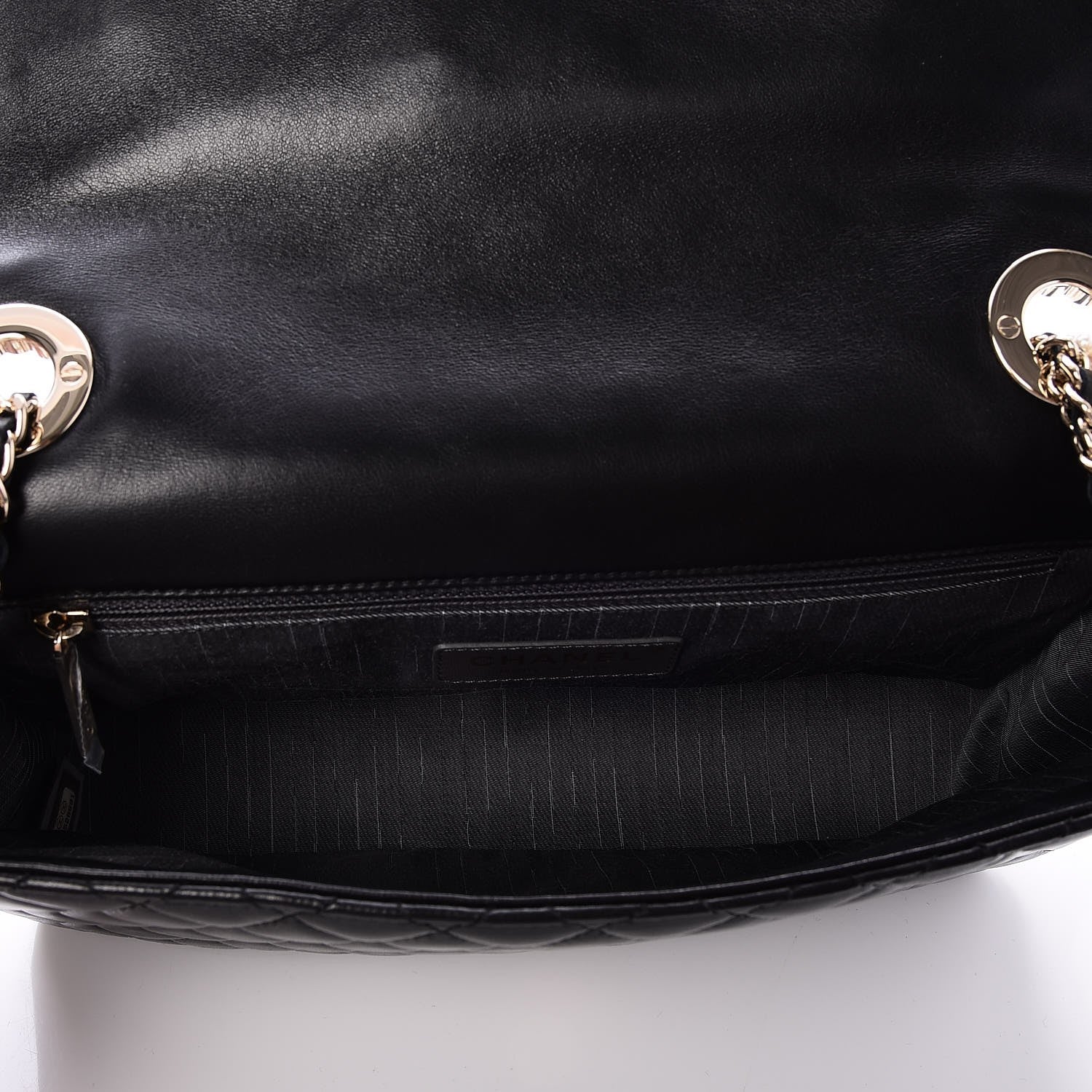 Chanel Lambskin Medium Westminster Pearl Flap Black 5 of 8
