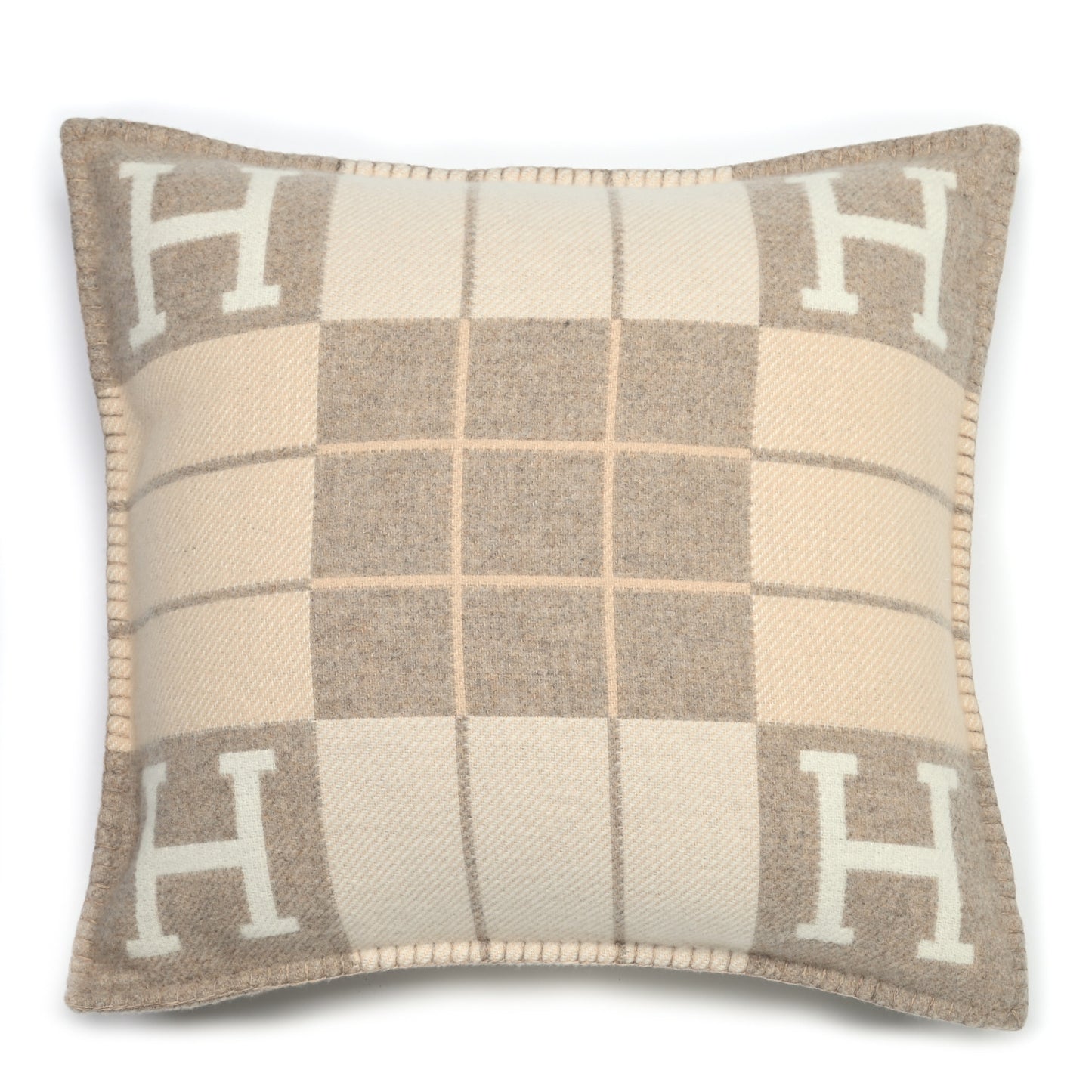 Wool Cashmere Avalon III Pillow PM Coco Camomille