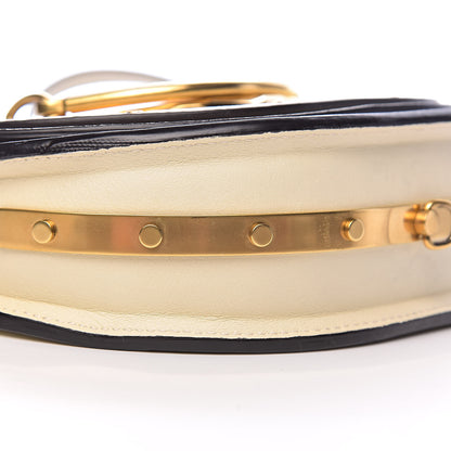 Chloe Calfskin Small Nile Bracelet Minaudiere Bag Off White 9 of 11
