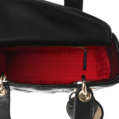 Christian Dior Lambskin Cannage Small My ABCDior Lady Dior Black 5 of 10