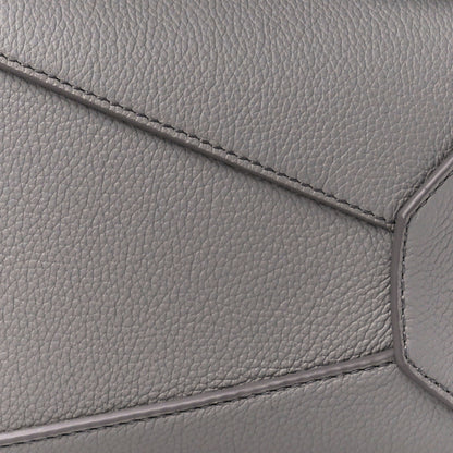 Loewe Soft Grained Calfskin Small Puzzle Edge Bag Pearl Grey 8 of 10