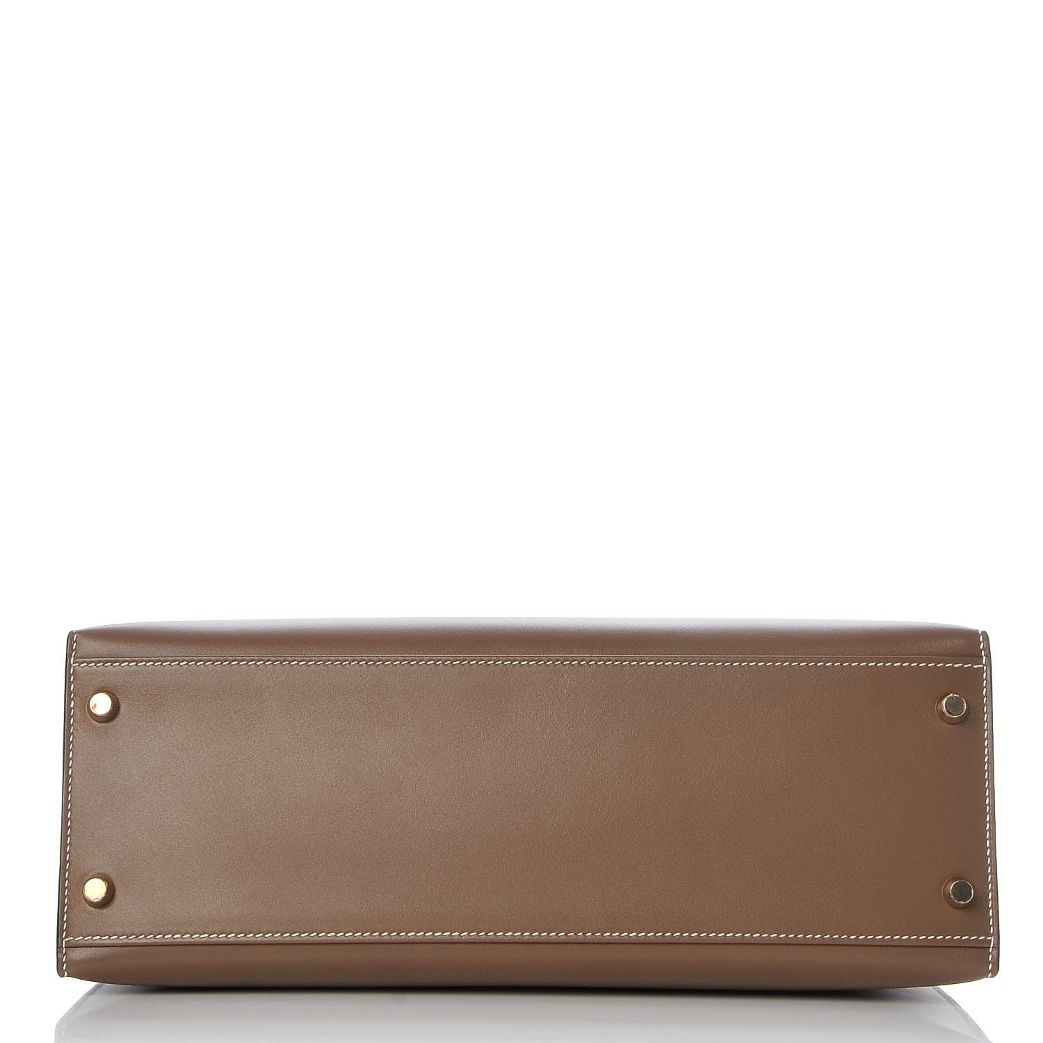 Hermes Tadelakt Sellier Kelly 32 Etoupe 6 of 32