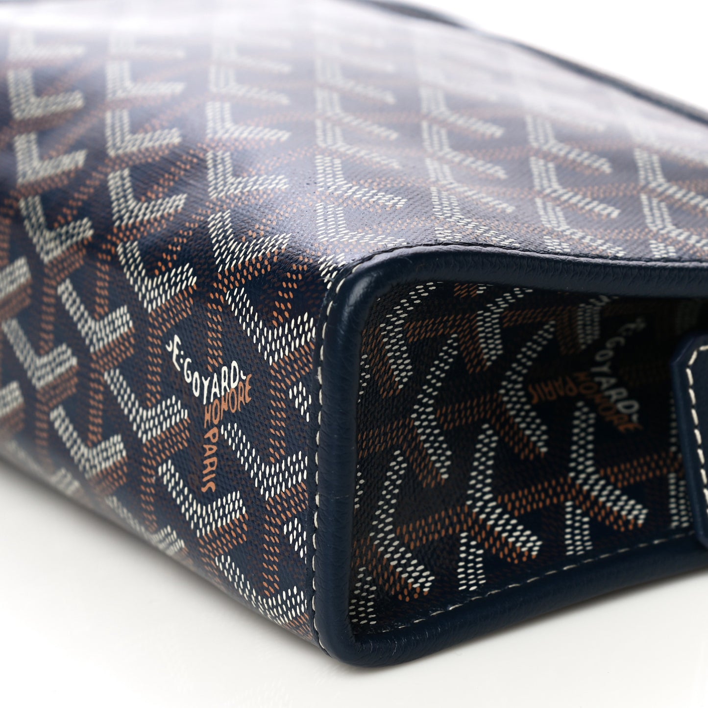 Goyardine Jouvence Toiletry Pouch Navy