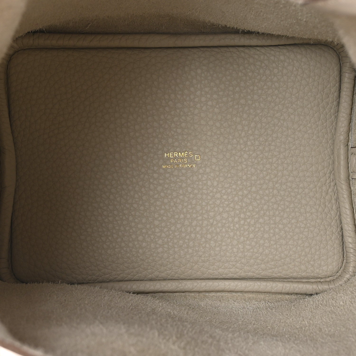 Hermes Taurillon Clemence Matte Alligator Picotin Lock Touch 18 PM Beton 5 of 13