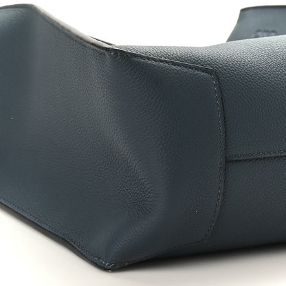 Loewe Soft Grained Calfskin Buckle Zip Tote Blue 7 of 8