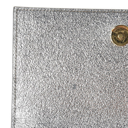 Saint Laurent Metallic Calfskin Small Classic Monogram Kate Satchel Pale Gold 10 of 18