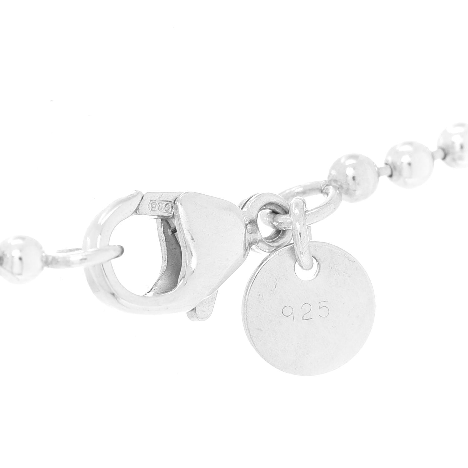 Tiffany Sterling Silver Long Return to Tiffany Heart Pendant Necklace 5 of 6