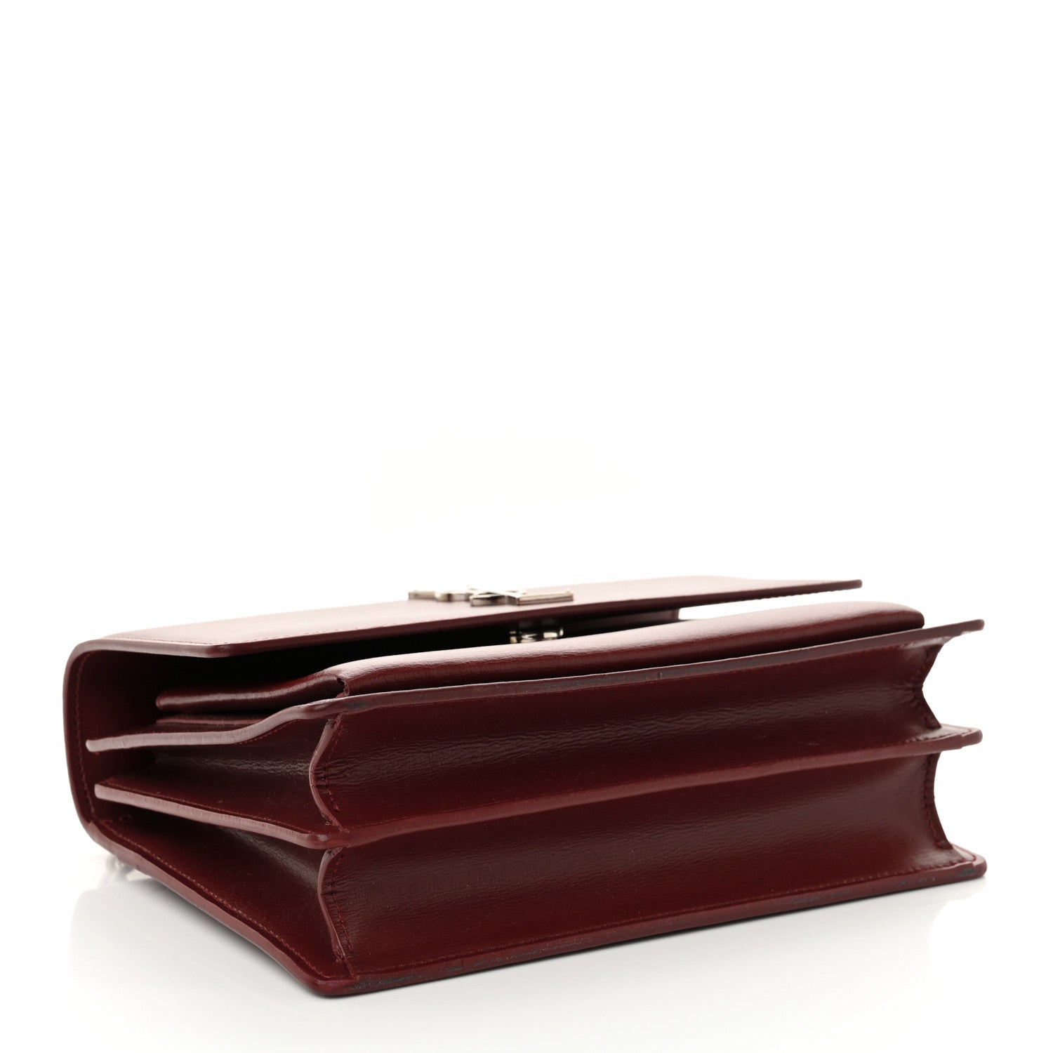Saint Laurent Calfskin Medium Monogram Sunset Pallisandre 4 of 11
