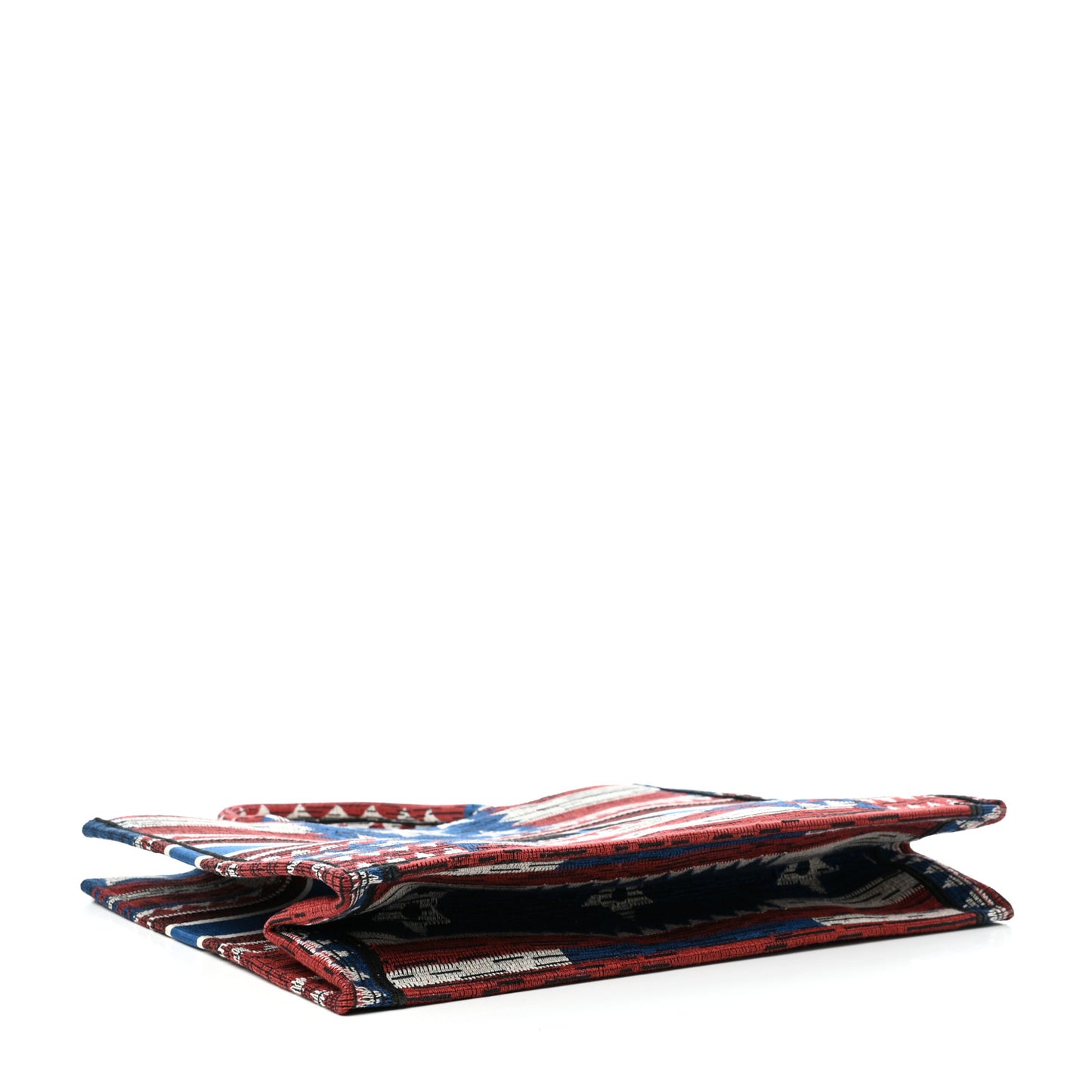Canvas Embroidered Exclusive US Book Tote Multicolor