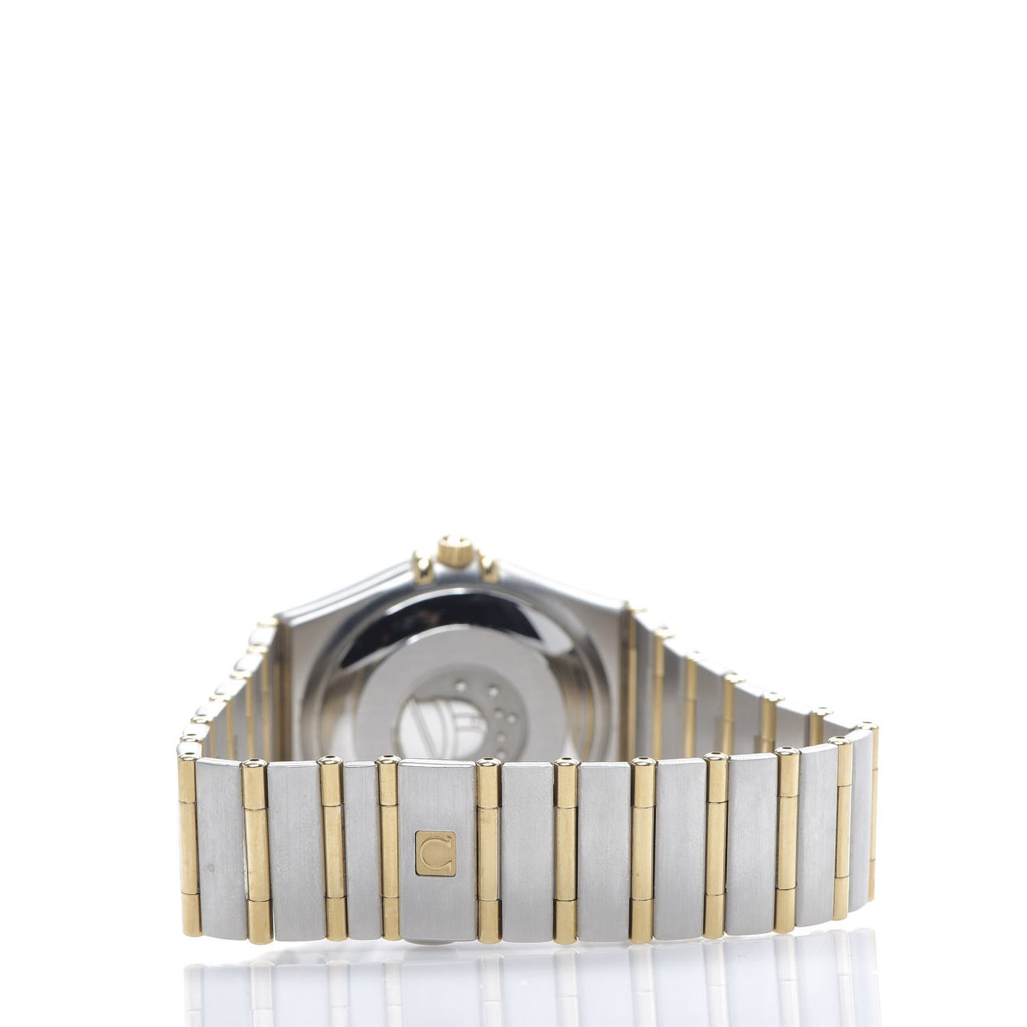 Stainless Steel 18K Yellow Gold 35mm Constellation Automatic Watch White 1202.30
