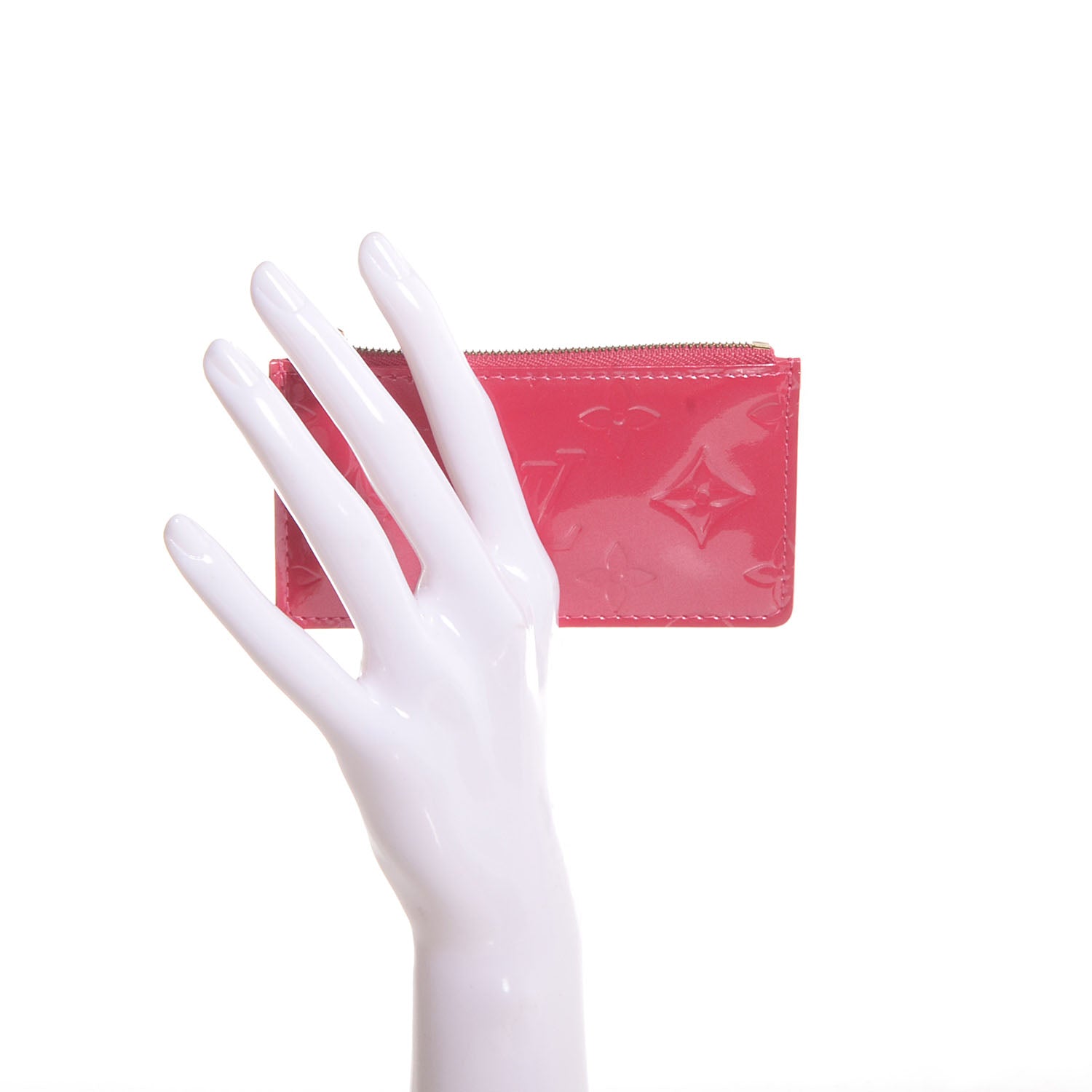 Louis Vuitton Vernis Key Pouch Framboise 2 of 8