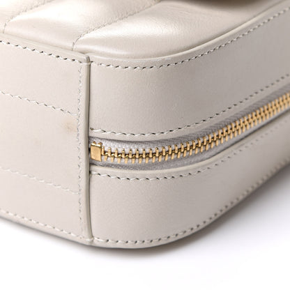 Saint Laurent Lambskin Matelasse Monogram Vicky Camera Bag Crema Soft 10 of 10