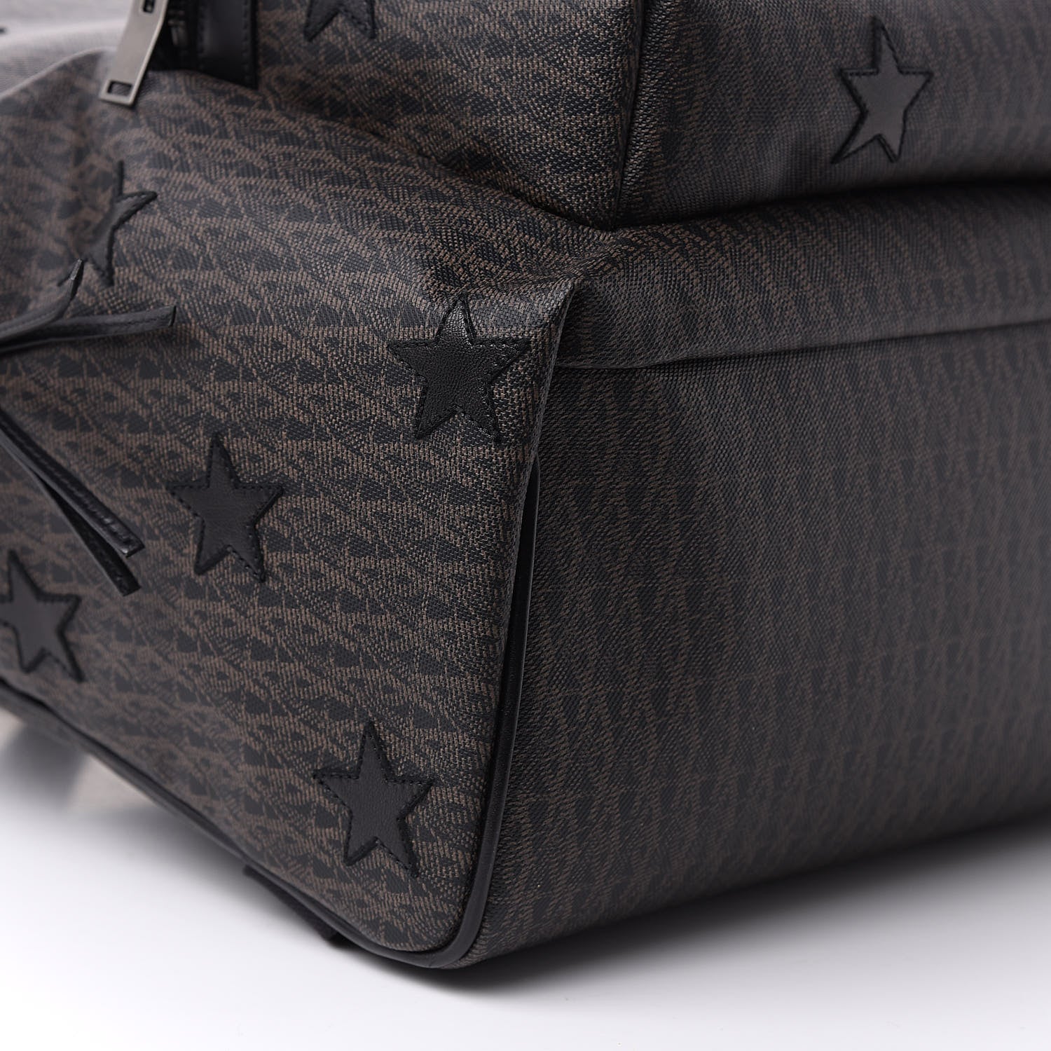 Saint Laurent Monogram Canvas Star Print Backpack 9 of 10