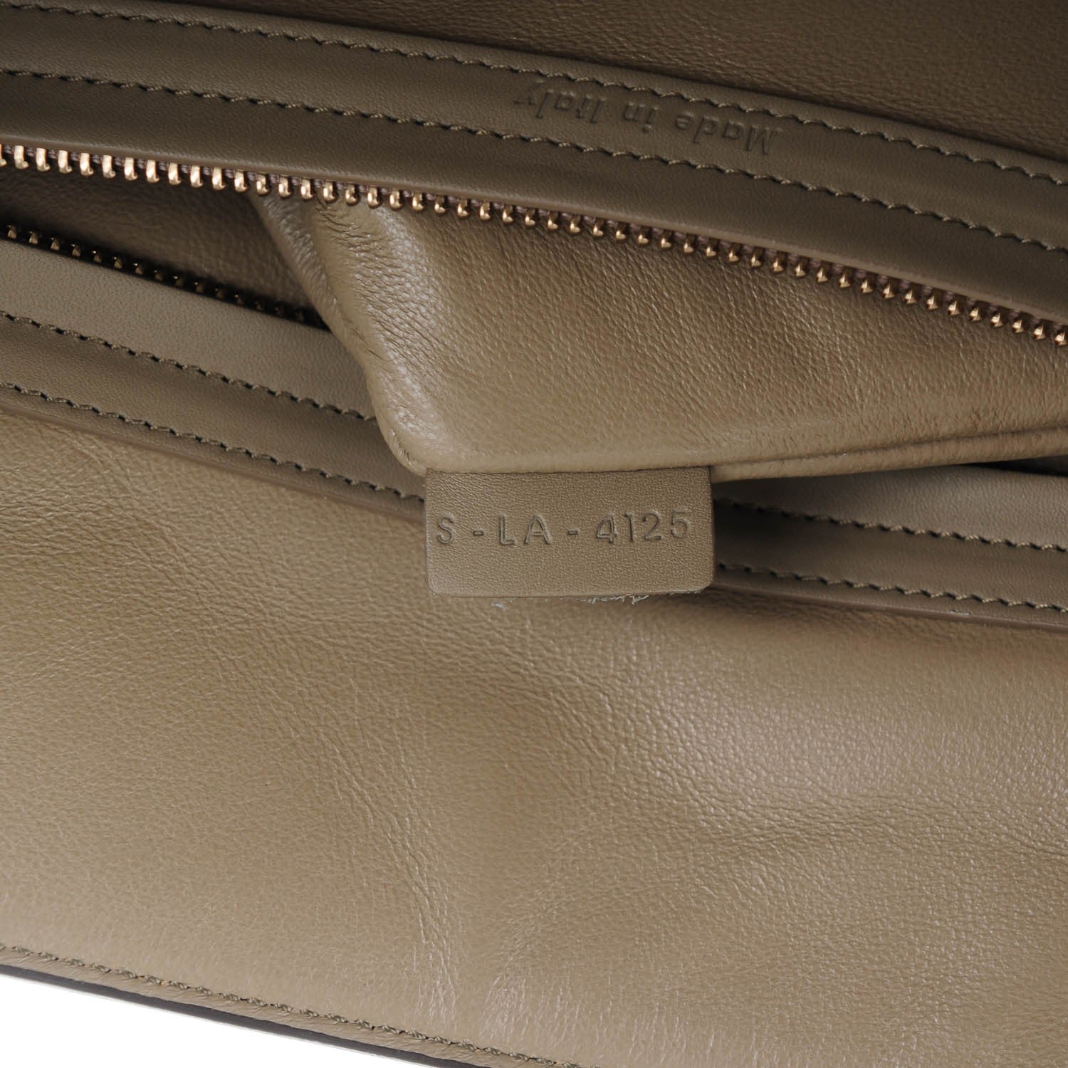 Celine Crocodile Embossed Nubuck Medium Phantom Luggage Beige 7 of 7