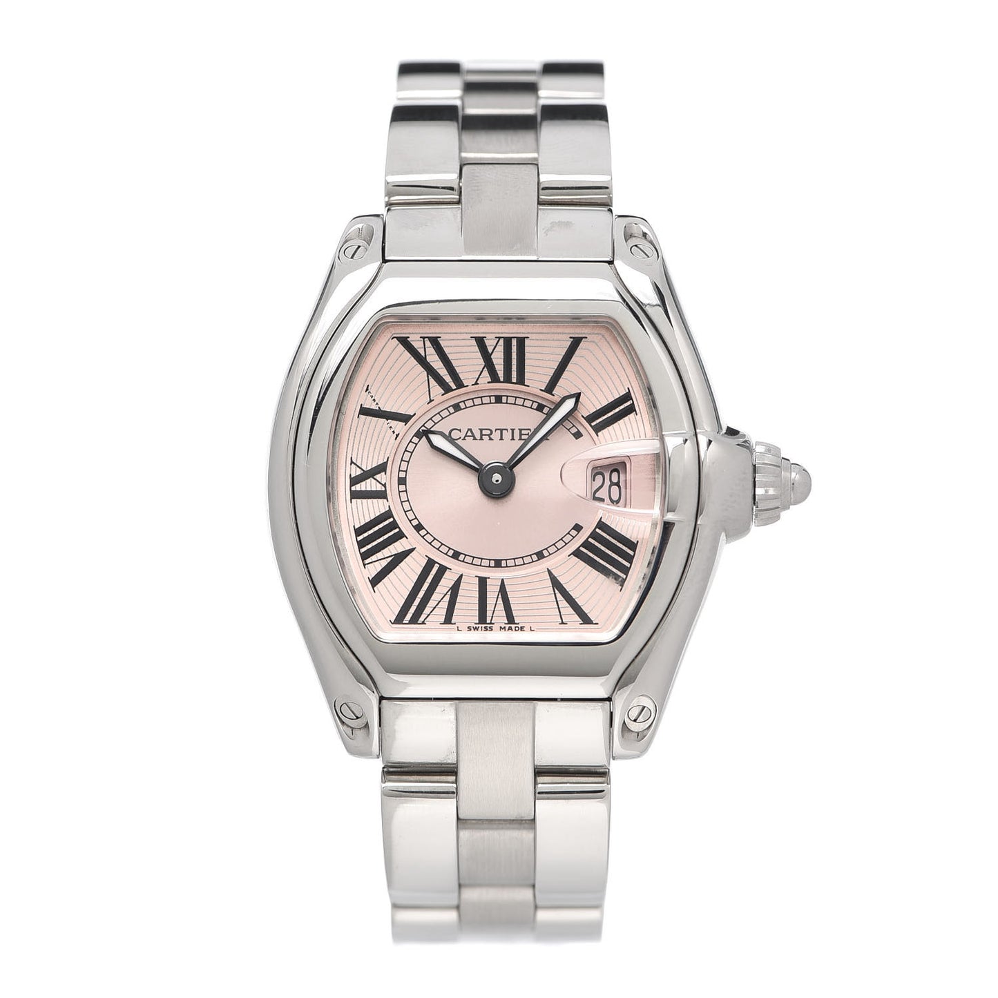 Stainless Steel 31mm Roadster Quartz Watch Pink