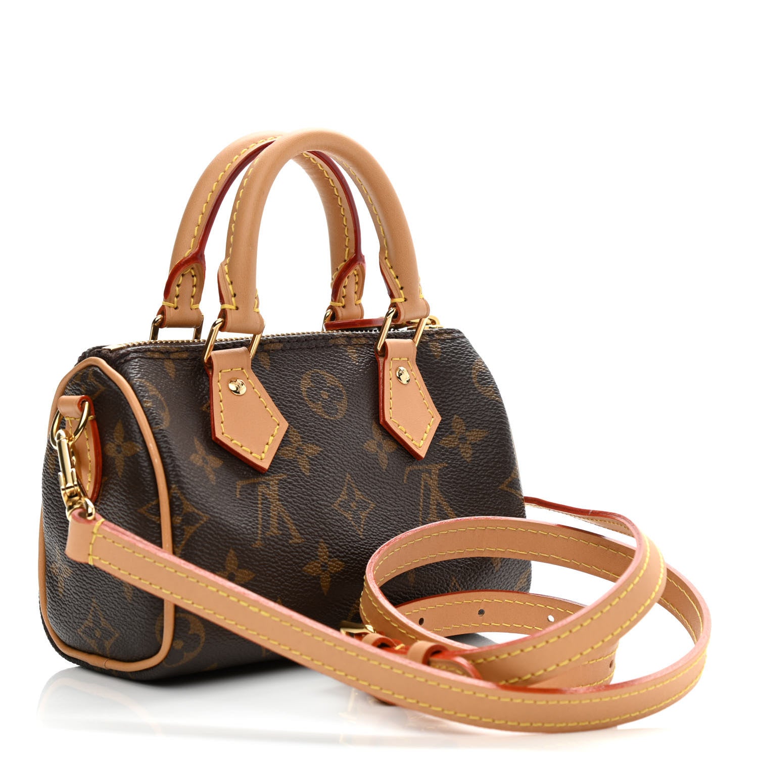 Louis Vuitton Monogram Nano Speedy Bandouliere 3 of 11