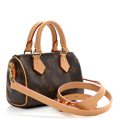 Louis Vuitton Monogram Nano Speedy Bandouliere 3 of 11