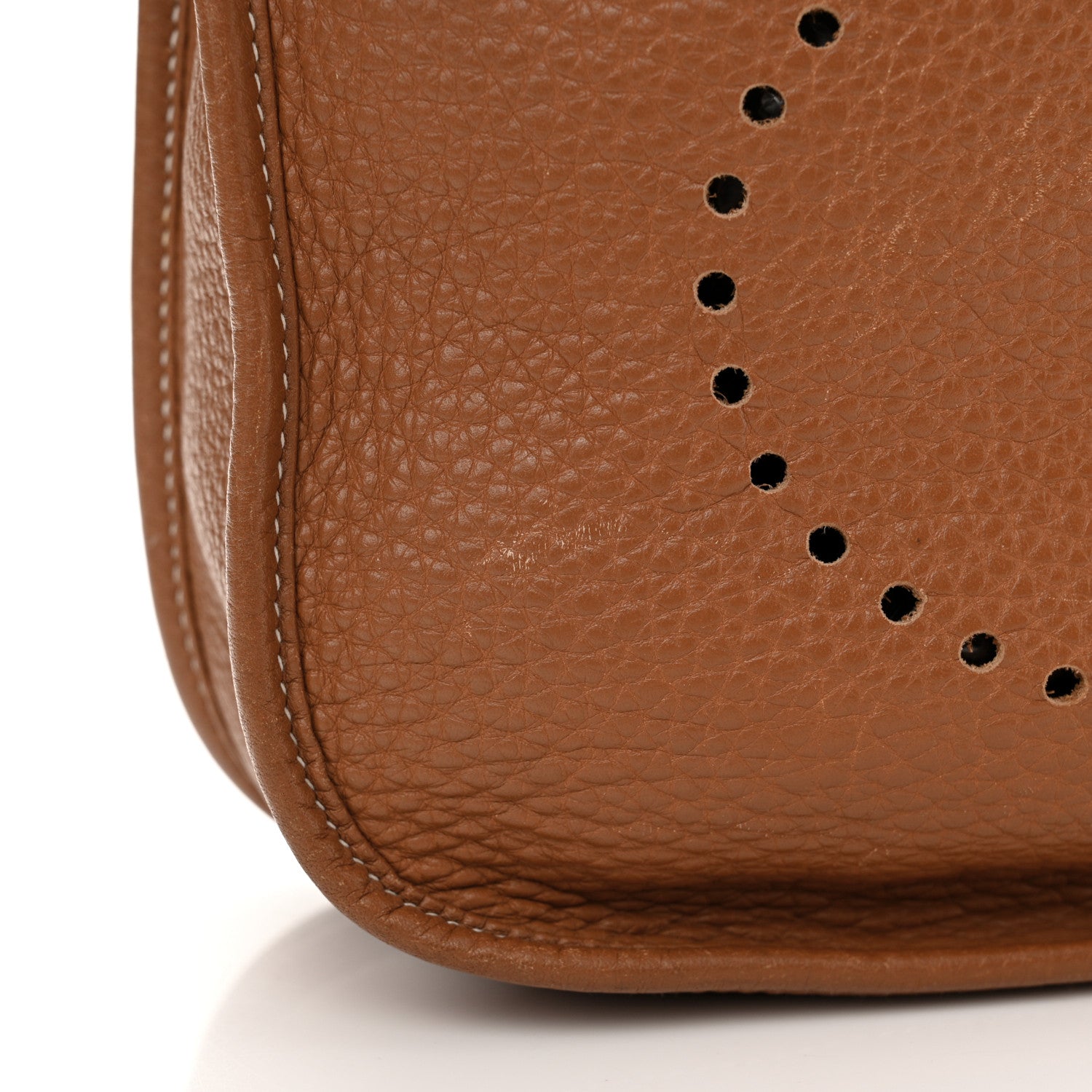 Hermes Taurillon Clemence Evelyne II PM Gold 18 of 18