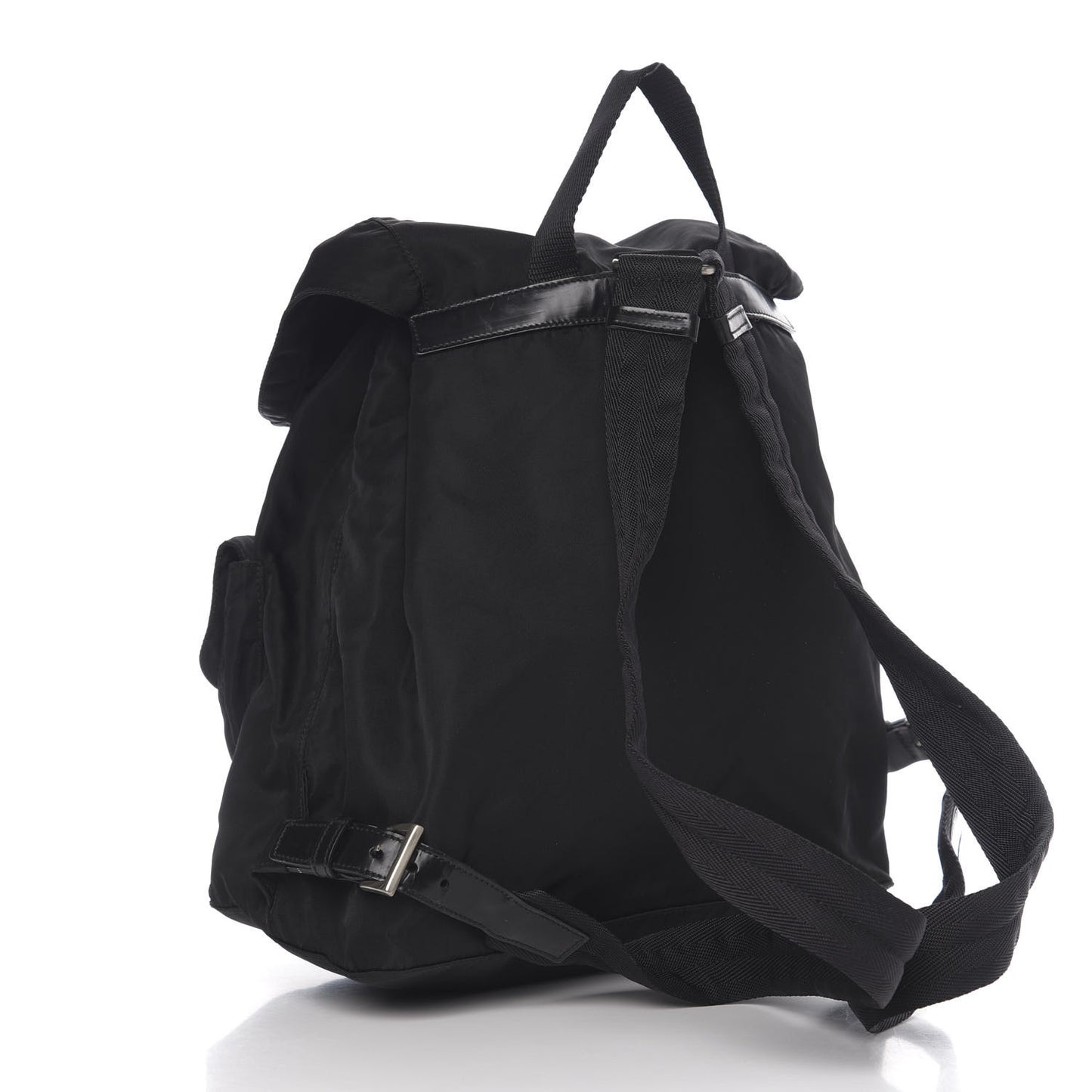 Nylon Vela Medium Backpack Black
