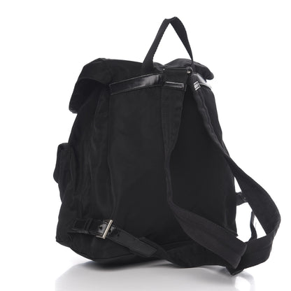 Prada Nylon Vela Medium Backpack Black 2 of 10