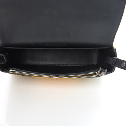Burberry House Check Tartan Mix Hampshire Crossbody Antique Yellow Black 5 of 12