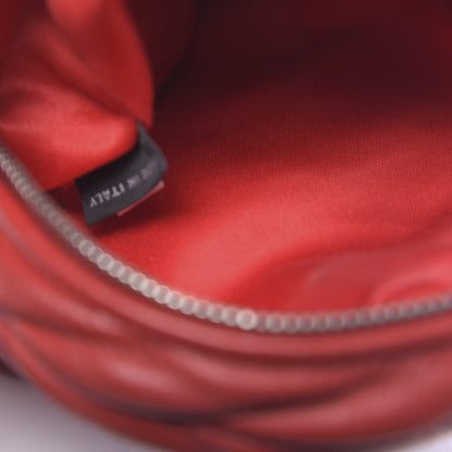 Miu Miu Nappa Matelasse Lux Mini Backpack Rosso 7 of 15