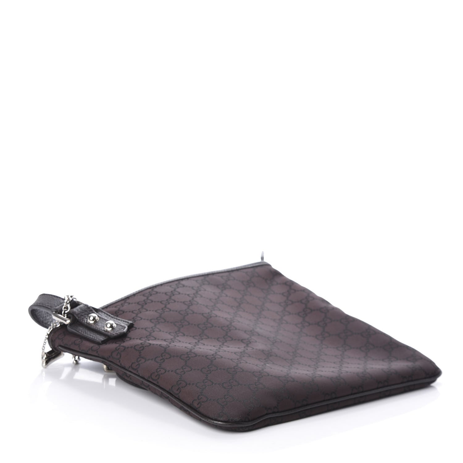 Gucci Monogram Jolicoeur Charms Messenger Bag Brown 4 of 9