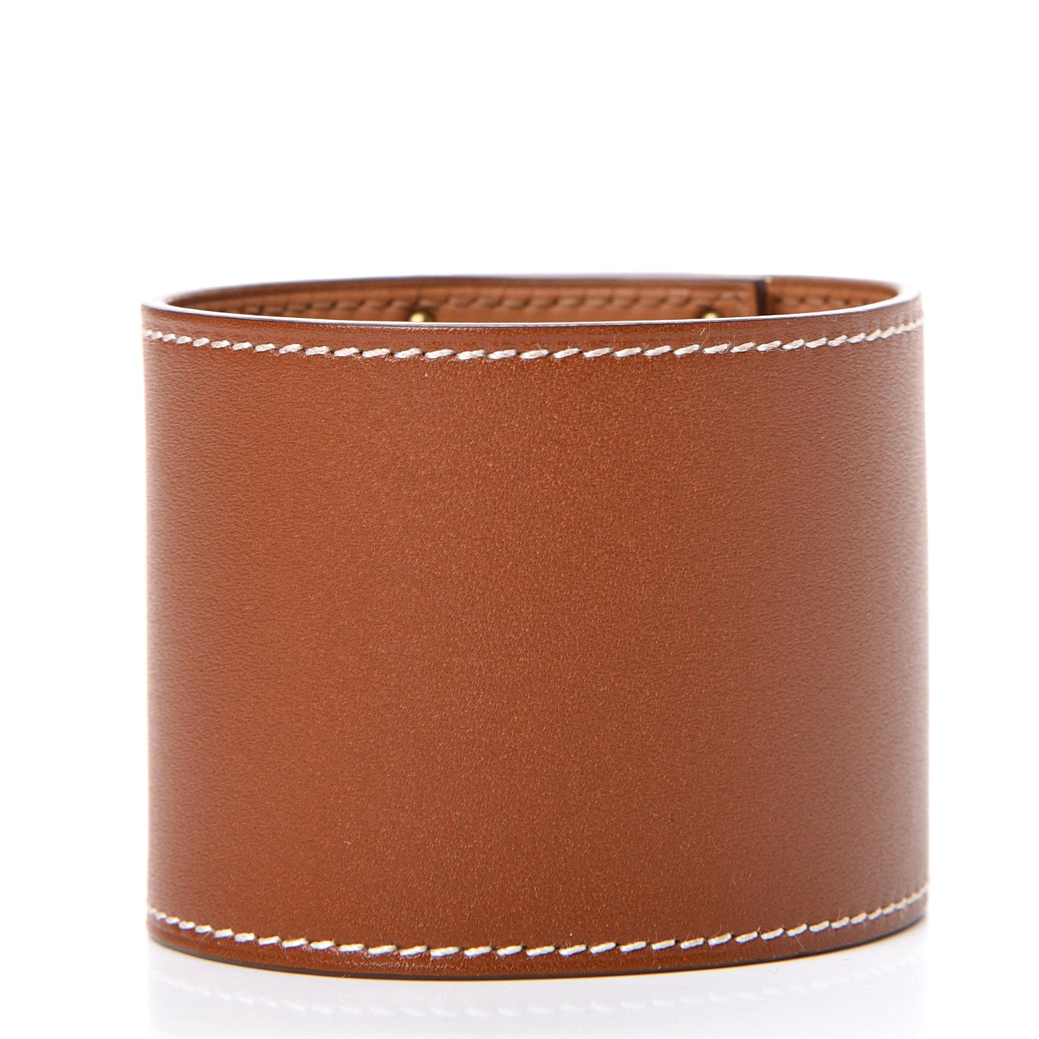 Hermes Barenia Kelly Extreme Dog Bracelet S Fauve 2 of 5
