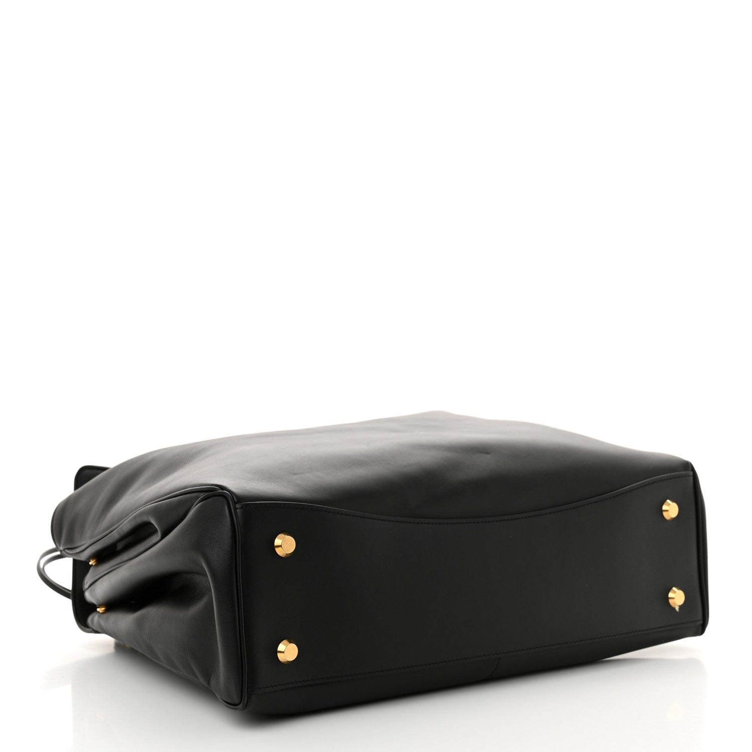 Balenciaga Smooth Calfskin Large Rodeo Top Handle Handbag Black 4 of 11