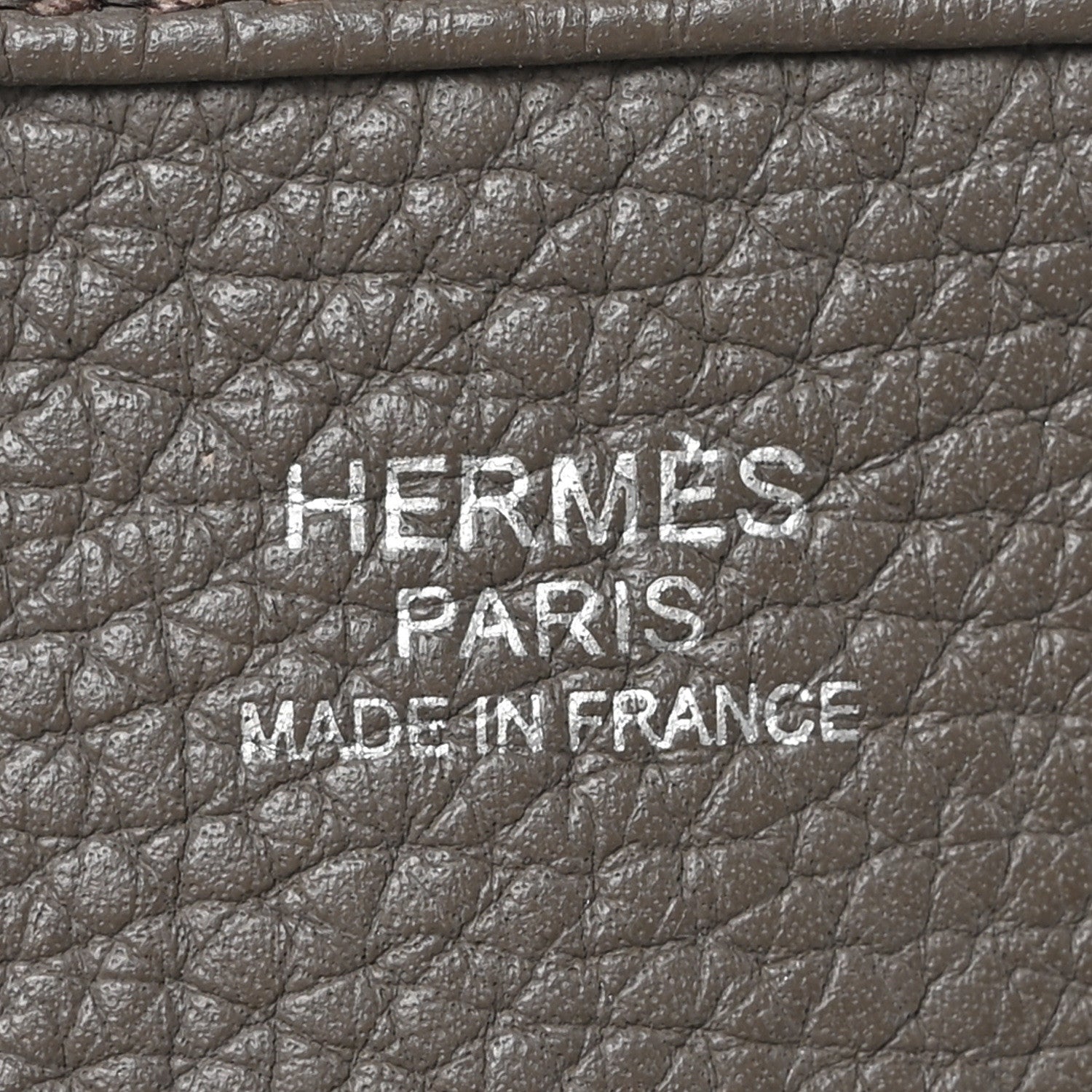 Hermes Taurillon Clemence Evelyne III PM Etain 6 of 11