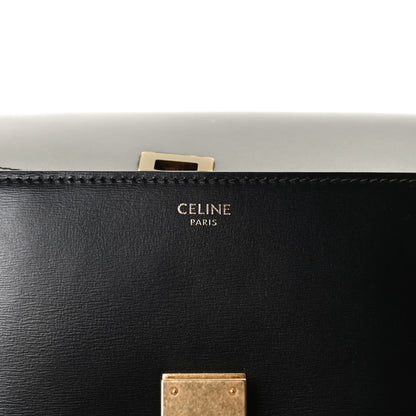 Celine Box Calfskin Small Classic Box Flap Bag Black 6 of 14