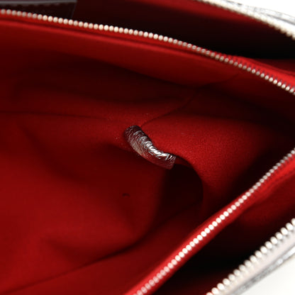Louis Vuitton Metallic Lambskin Embossed Monogram Coussin PM Silver 9 of 17