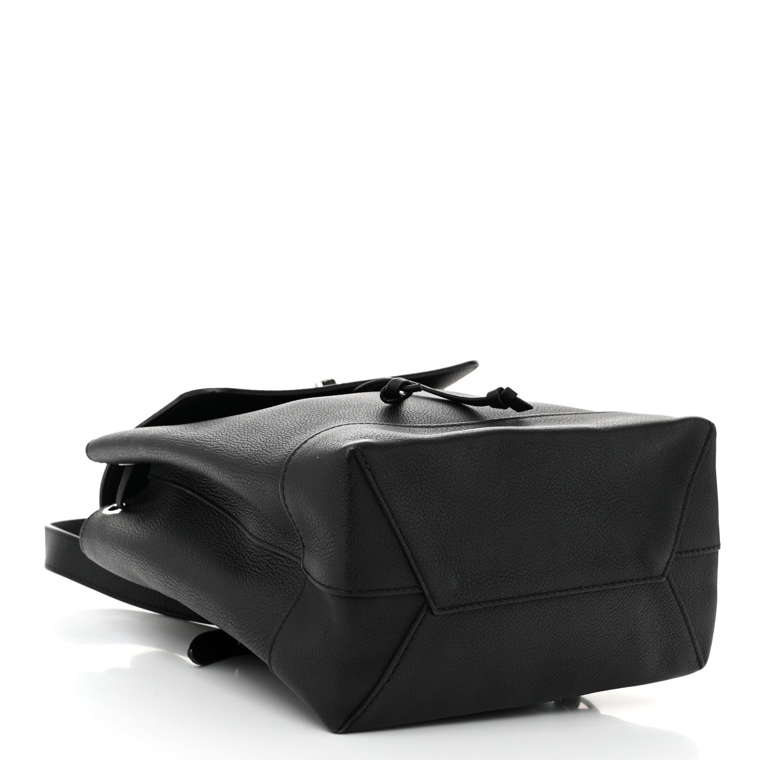 Louis Vuitton Calfskin Lockme Backpack Black 4 of 9